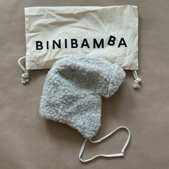 Binibamba Lined Wool Trapper Hat | L (2-3 yrs) - Picture 1 of 3